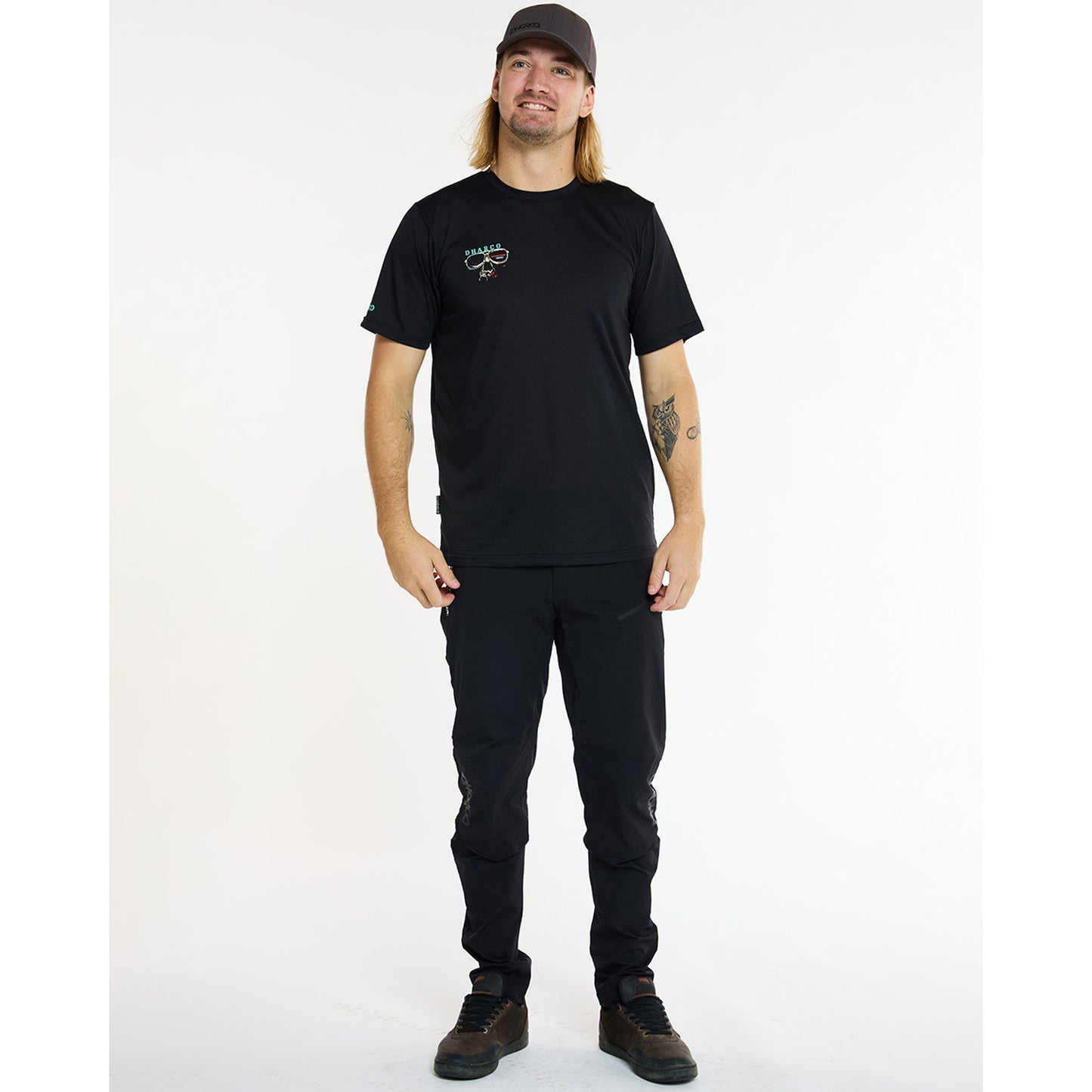 Maillot de manga corta DHARCO EDDIE Negro