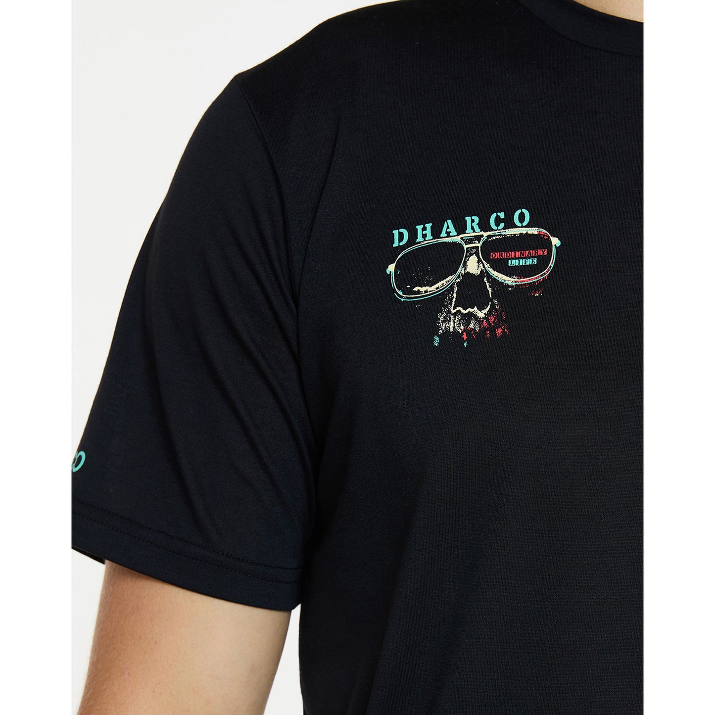 Maillot de manga corta DHARCO EDDIE Negro
