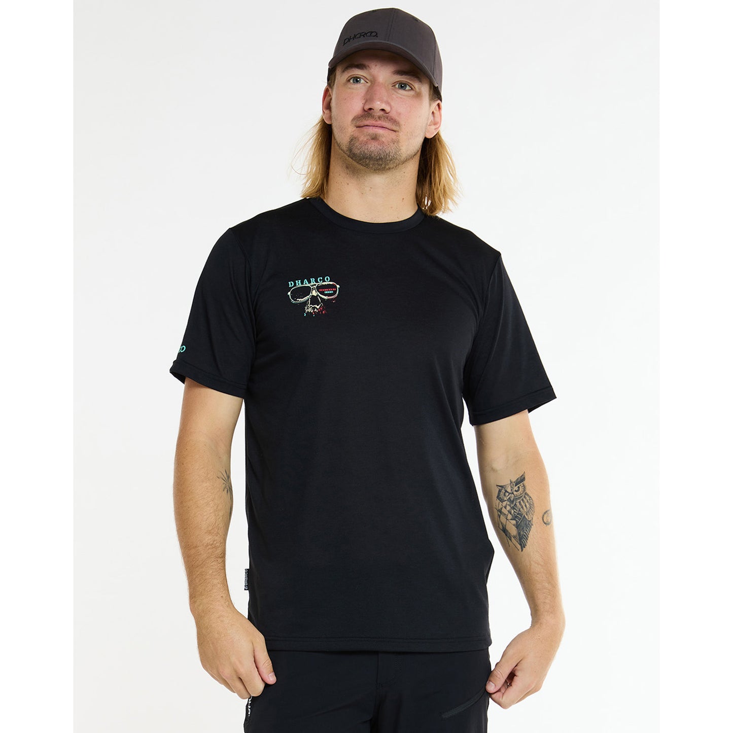Maillot de manga corta DHARCO EDDIE Negro