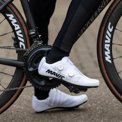 Zapatillas de carretera MAVIC COSMIC ULTIMATE IV Blancas