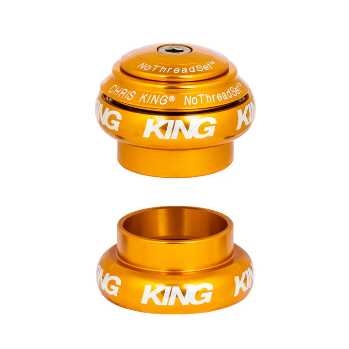 CHRIS KING NOTHREADSET 1"1/8 EC34 Gold External Headset