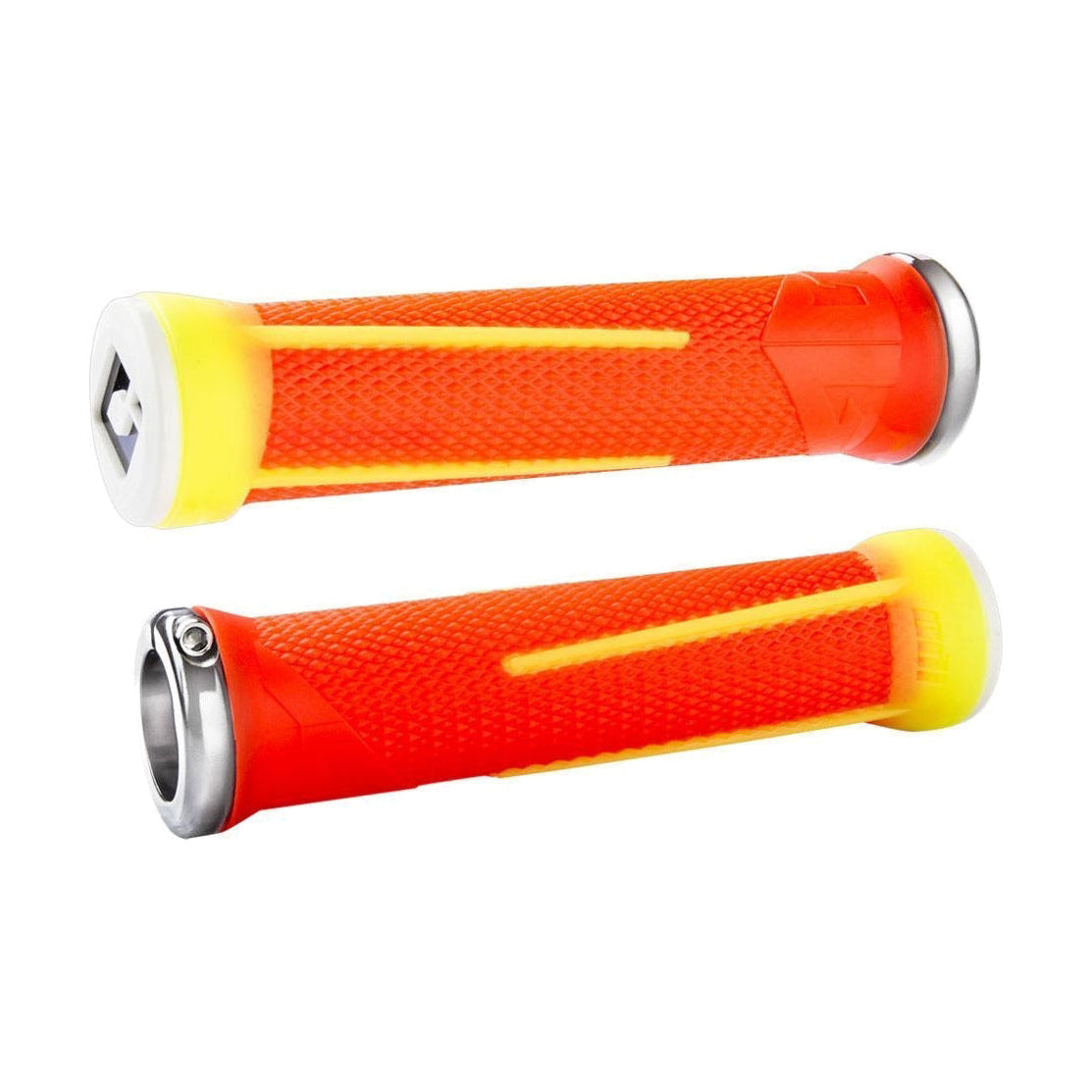 Grips ODI AARON GWIN Lock-On 135 mm Naranja