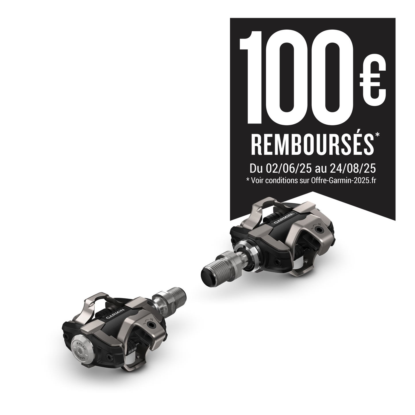 Pedales con sensor de potencia GARMIN RALLY XC 100