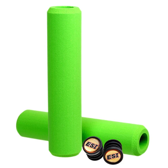 Puños ESI CHUNKY de 130 mm, color verde