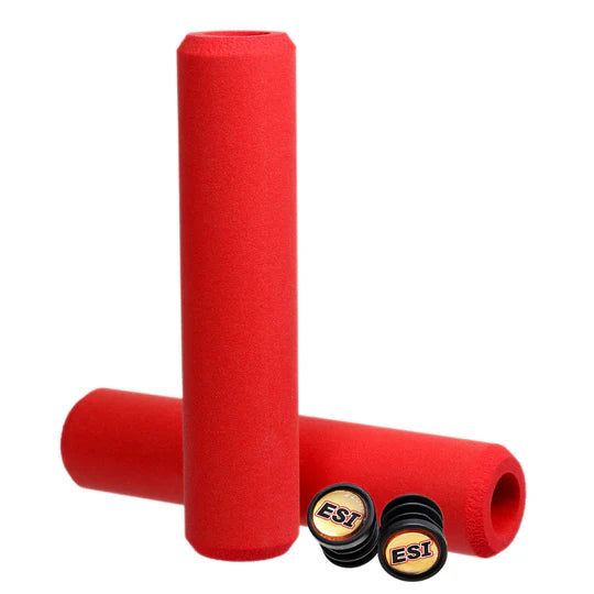 Puños ESI CHUNKY de 130 mm, rojos