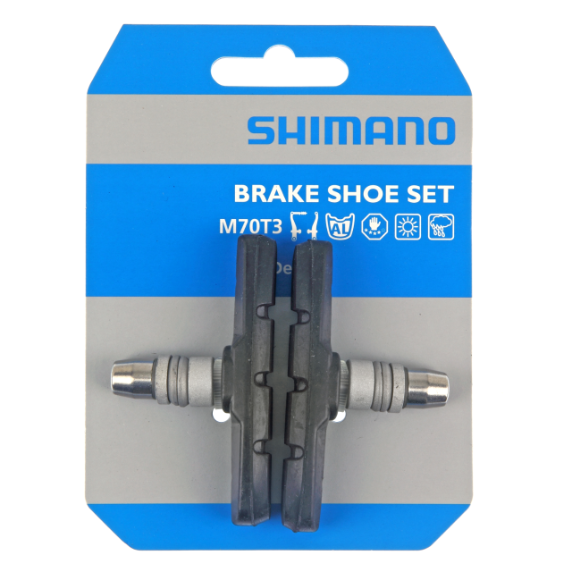 Par de zapatas SHIMANO M70T3 V-Brake