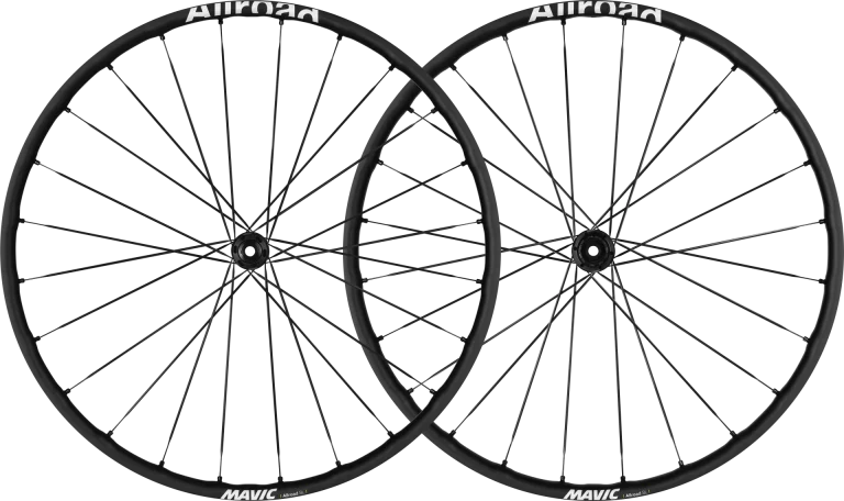 Par de llantas MAVIC ALLROAD SL DISC con neumáticos (Center Lock)