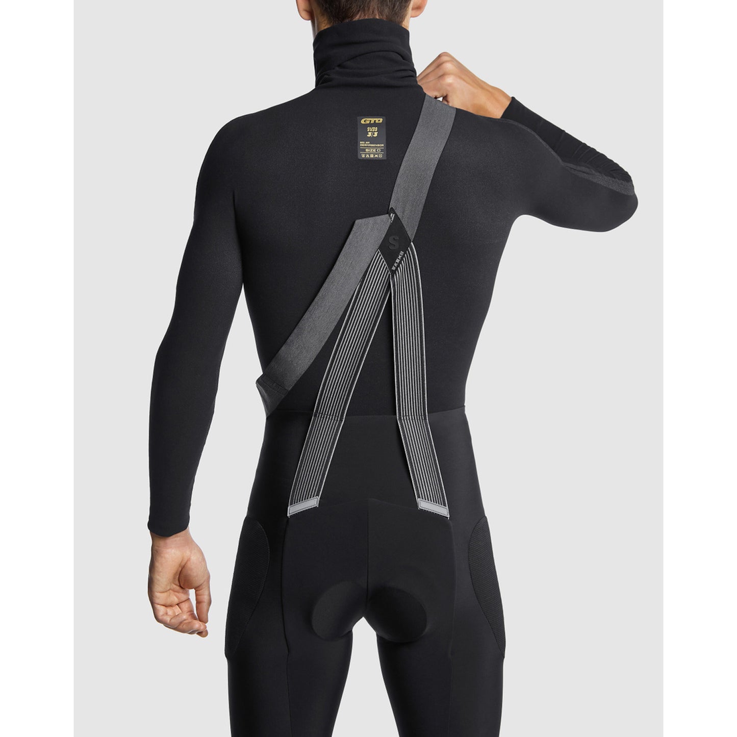 ASSOS GTO DermaSensor Ropa Interior Manga Larga Serie Negra