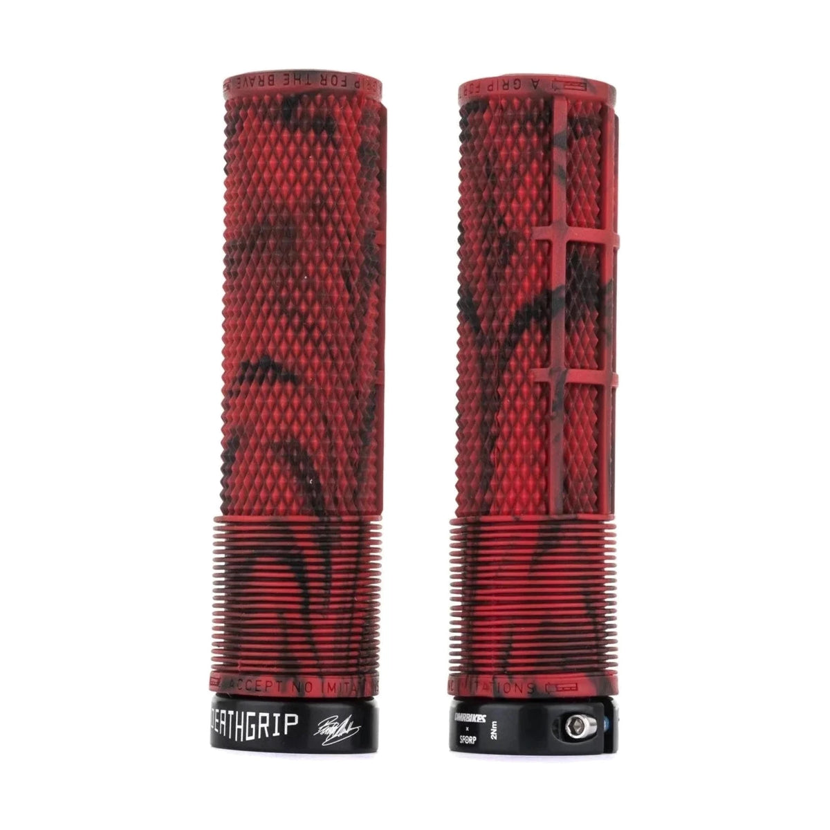 Grips DMR DEATHGRIP Medium Lock-on Rojo/Camo