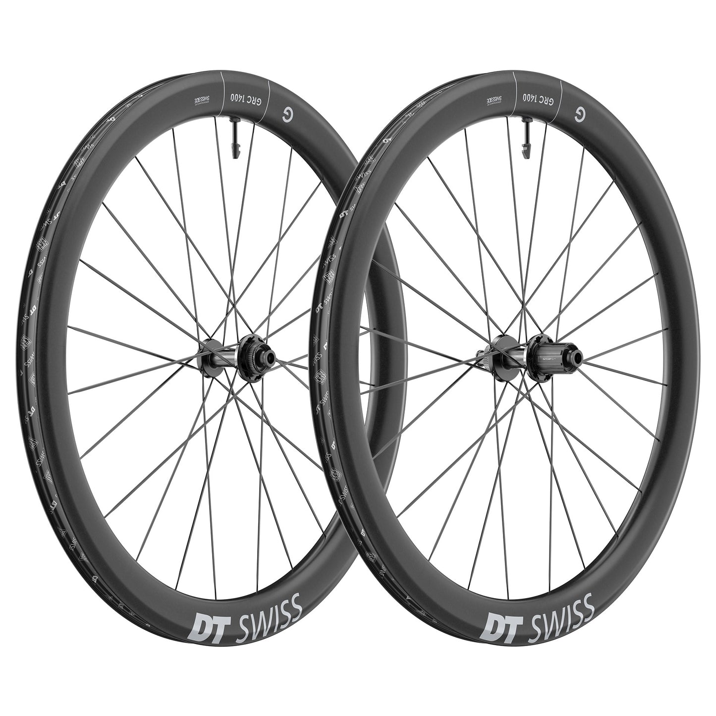 Par de ruedas DT SWISS GRC 1400 DICUT 50 DISC Tubeless Ready (Centerlock)
