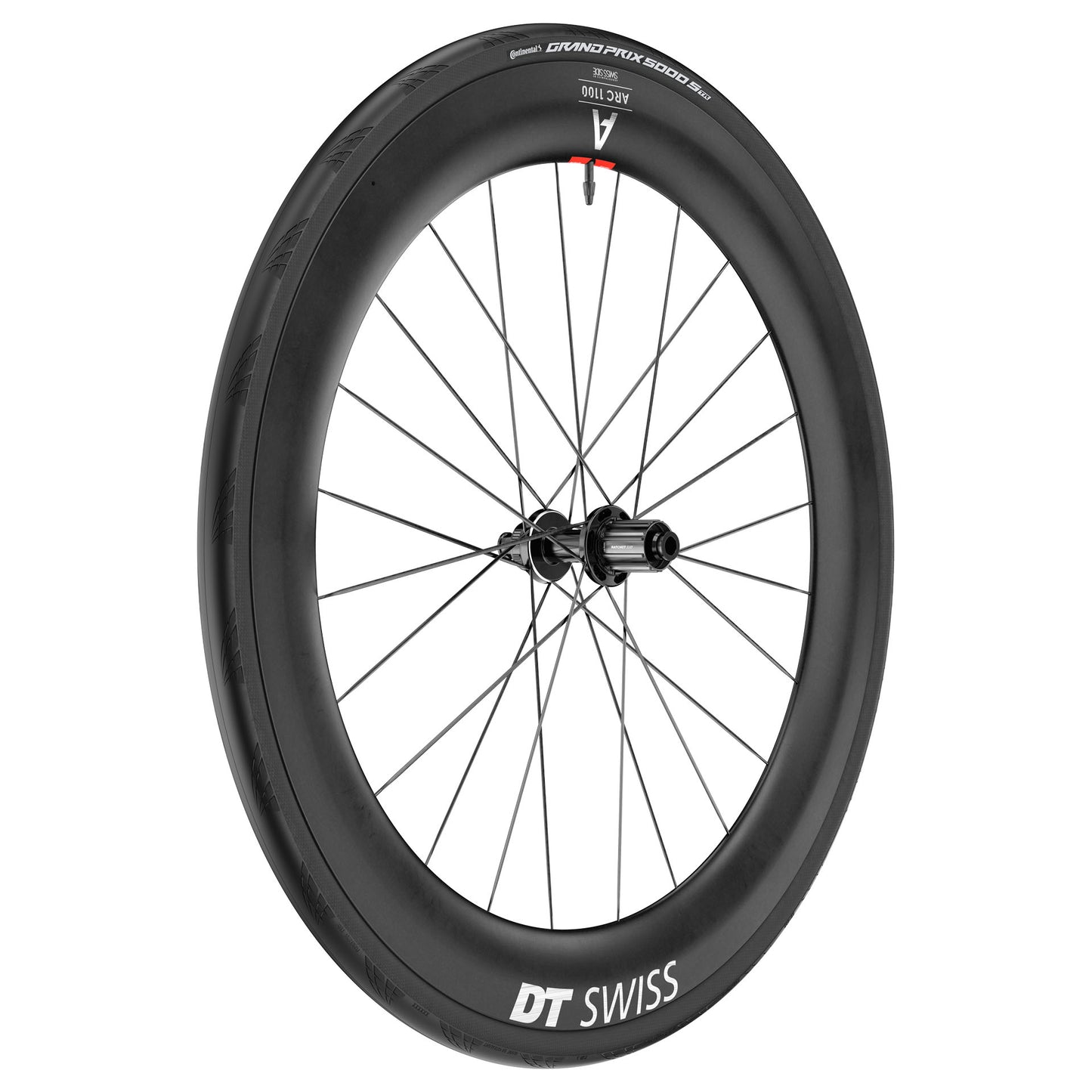 Par de ruedas DT SWISS ARC 1100 DICUT WTS 65 Tubeless Ready (Center Lock)