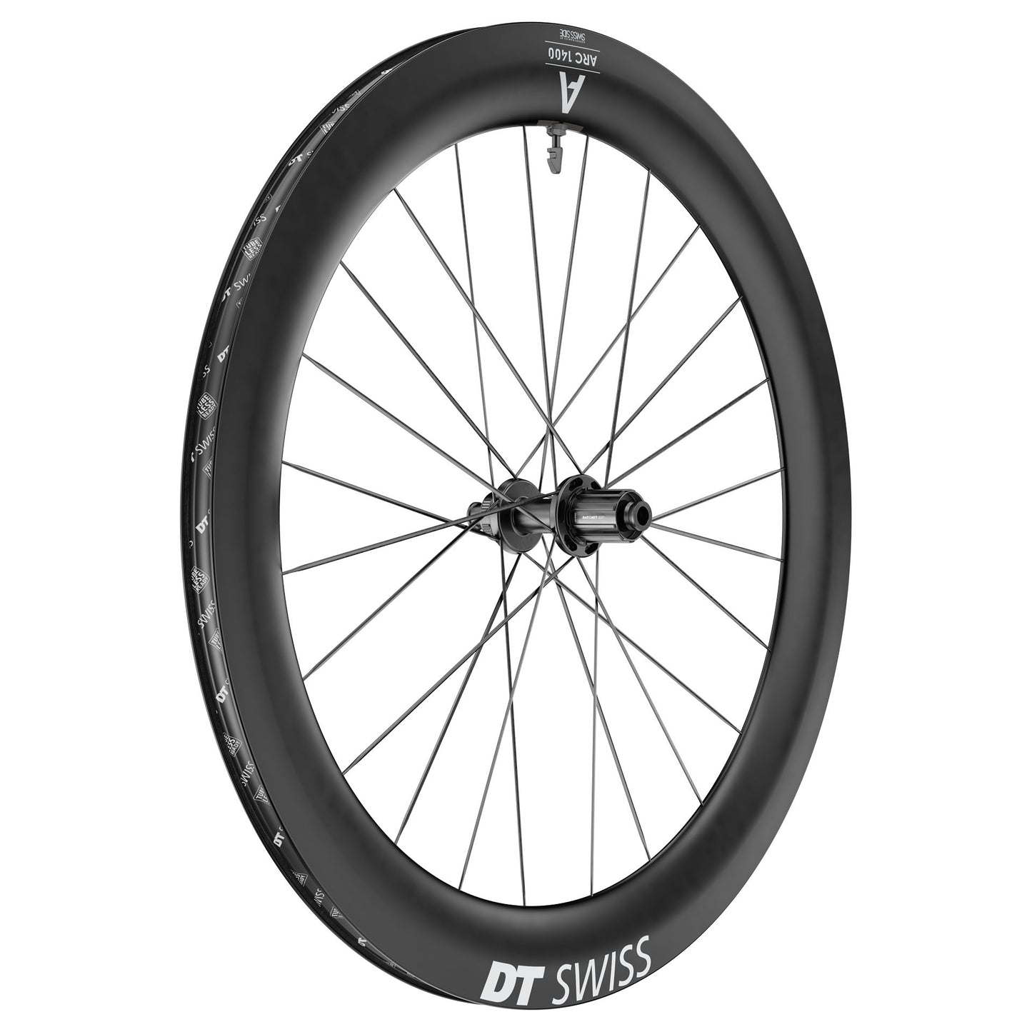 Rueda trasera DT SWISS ARC 1400 DICUT 65 Tubeless Ready (Center Lock)