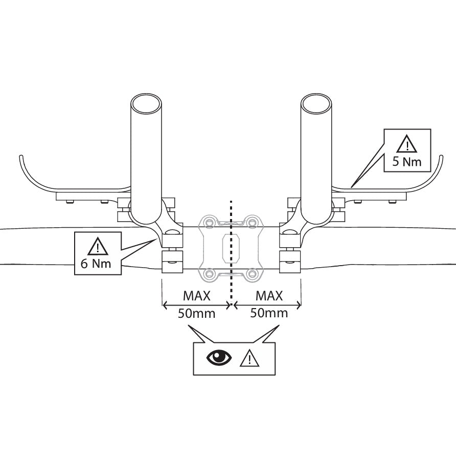 Extensor de percha PRO MISSILE ALU Shape Tri