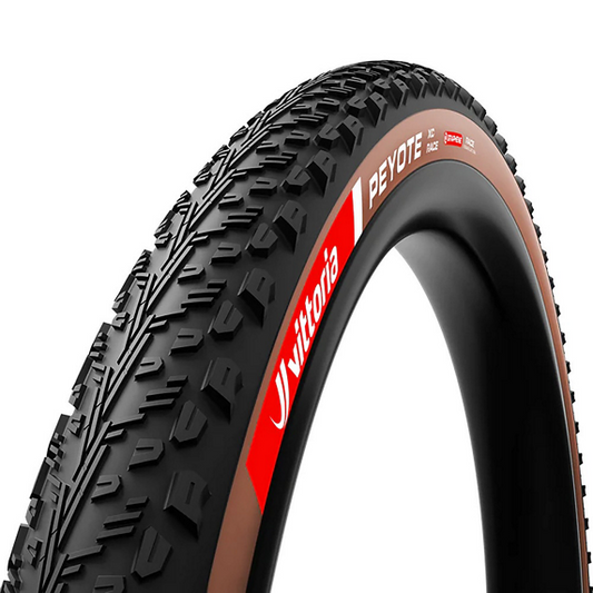 Neumático VITTORIA PEYOTE XC RACE 29x2.25 Graphene/Silica Tubeless Ready Soft Beige