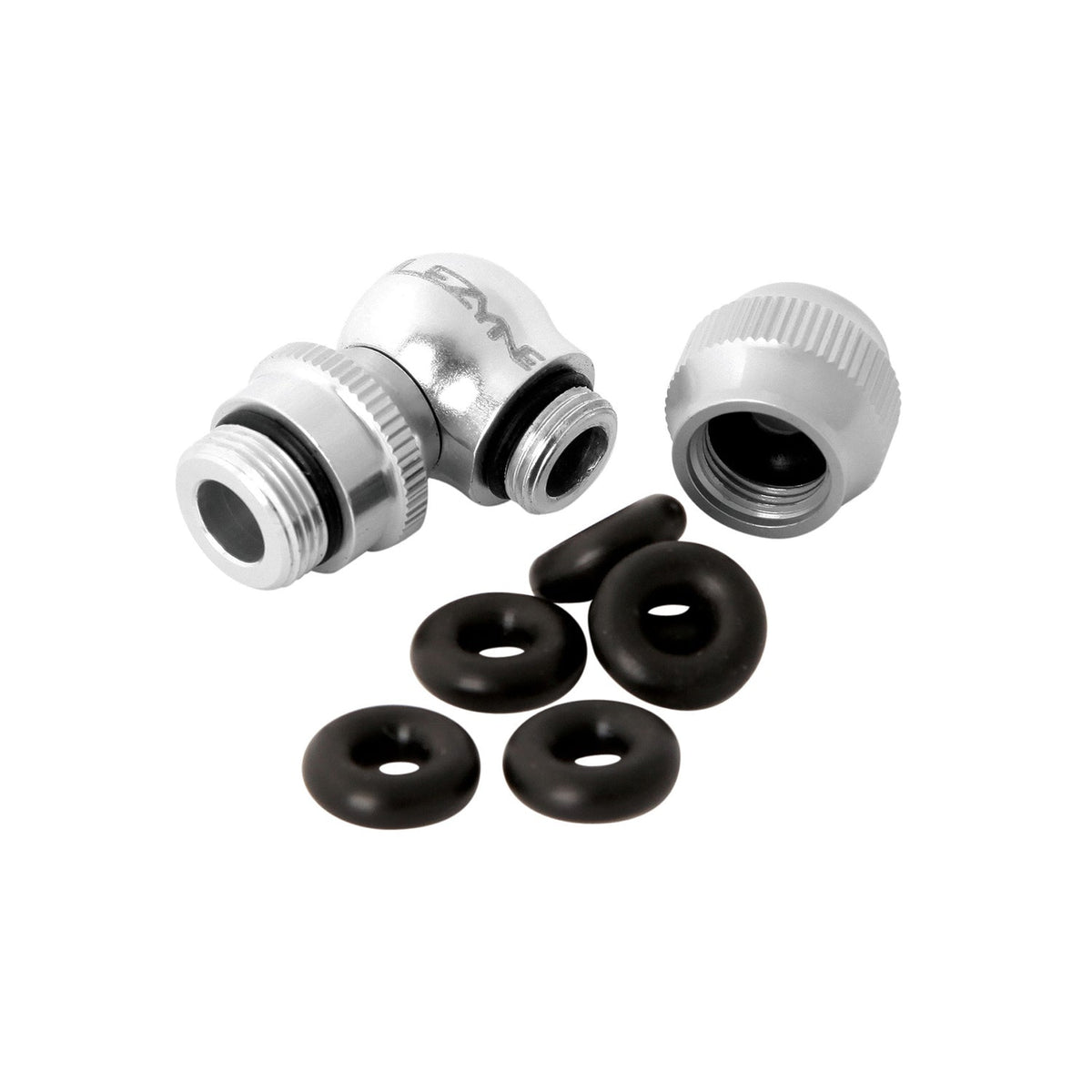 Adaptador de cabezal LEZYNE Slip Fit plateado