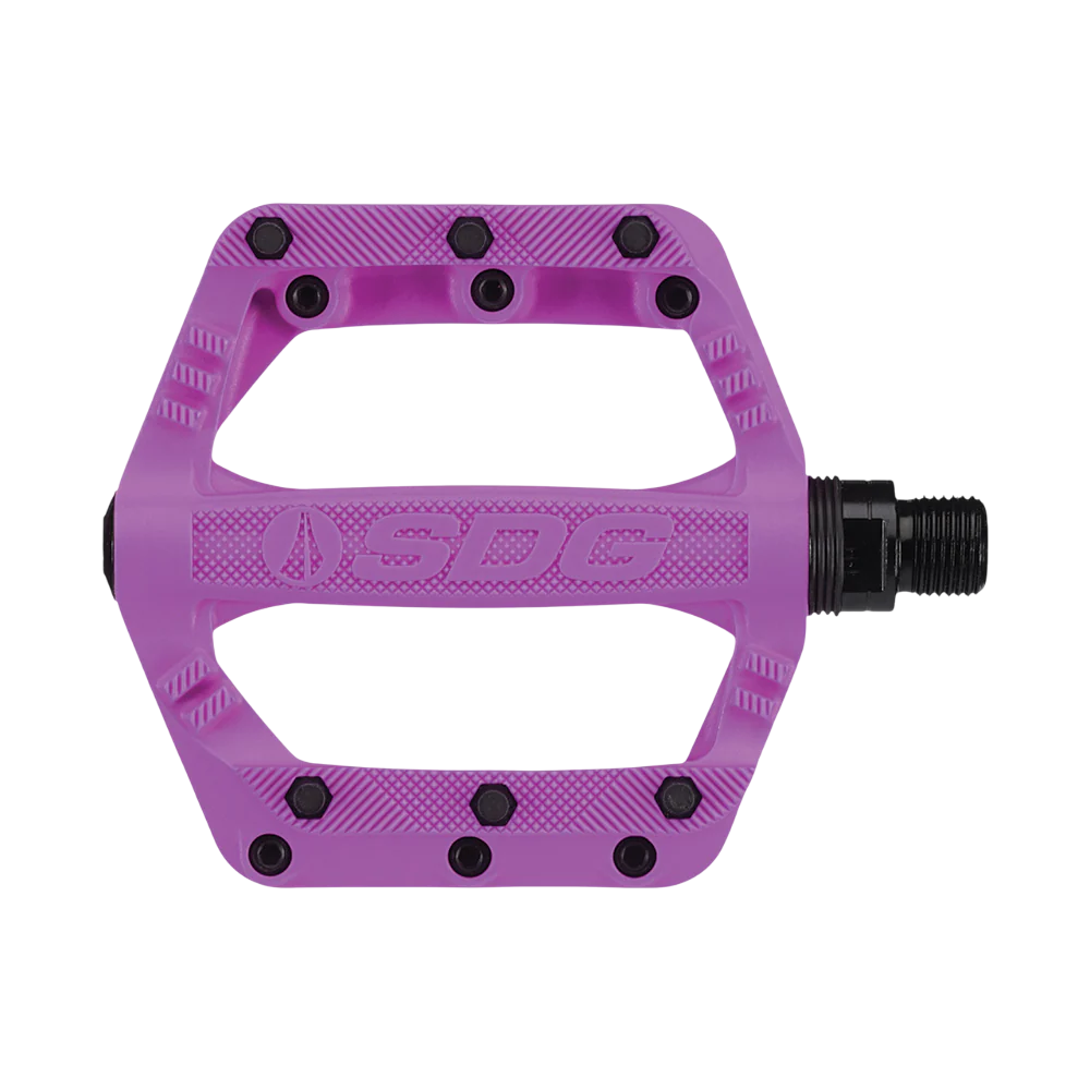 Pedales planos SDG SLATER Junior Violeta