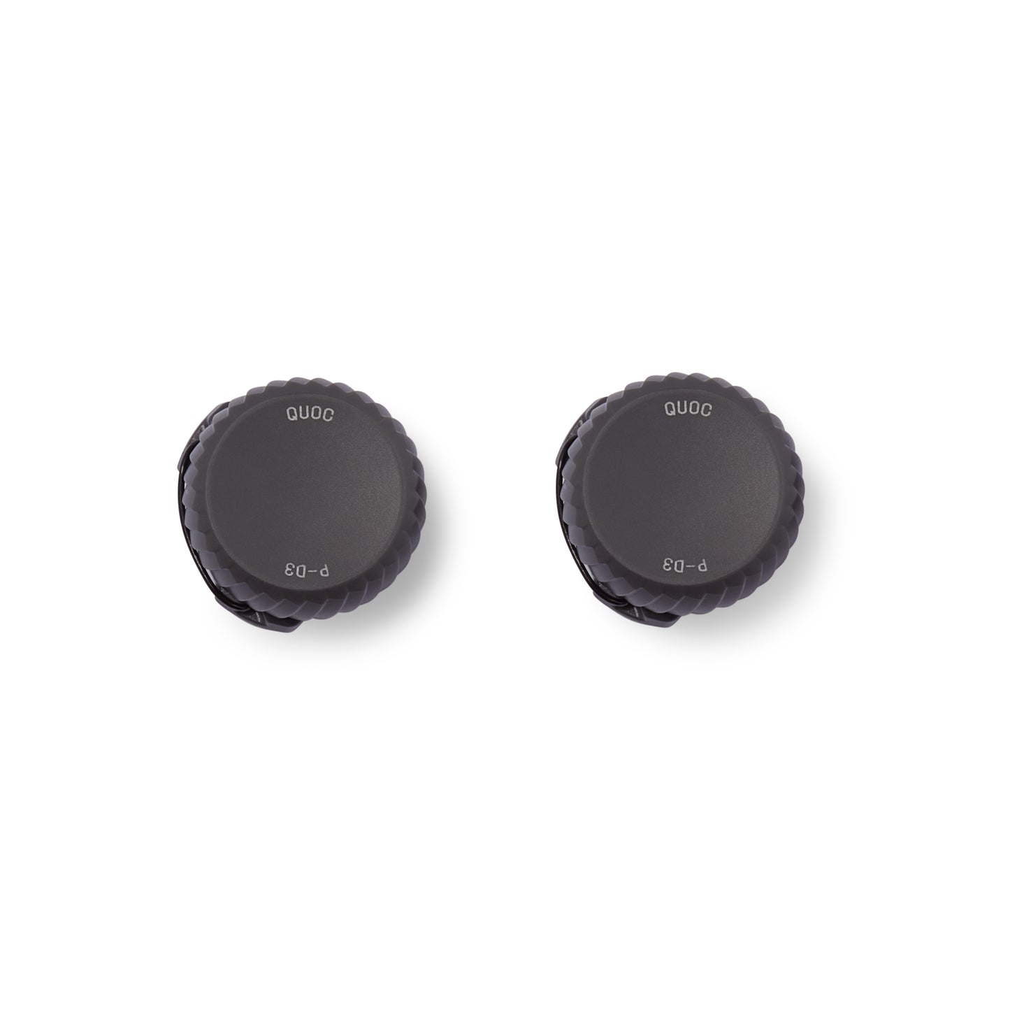 QUOC DIAL CLOSURE hebillas de recambio Negro