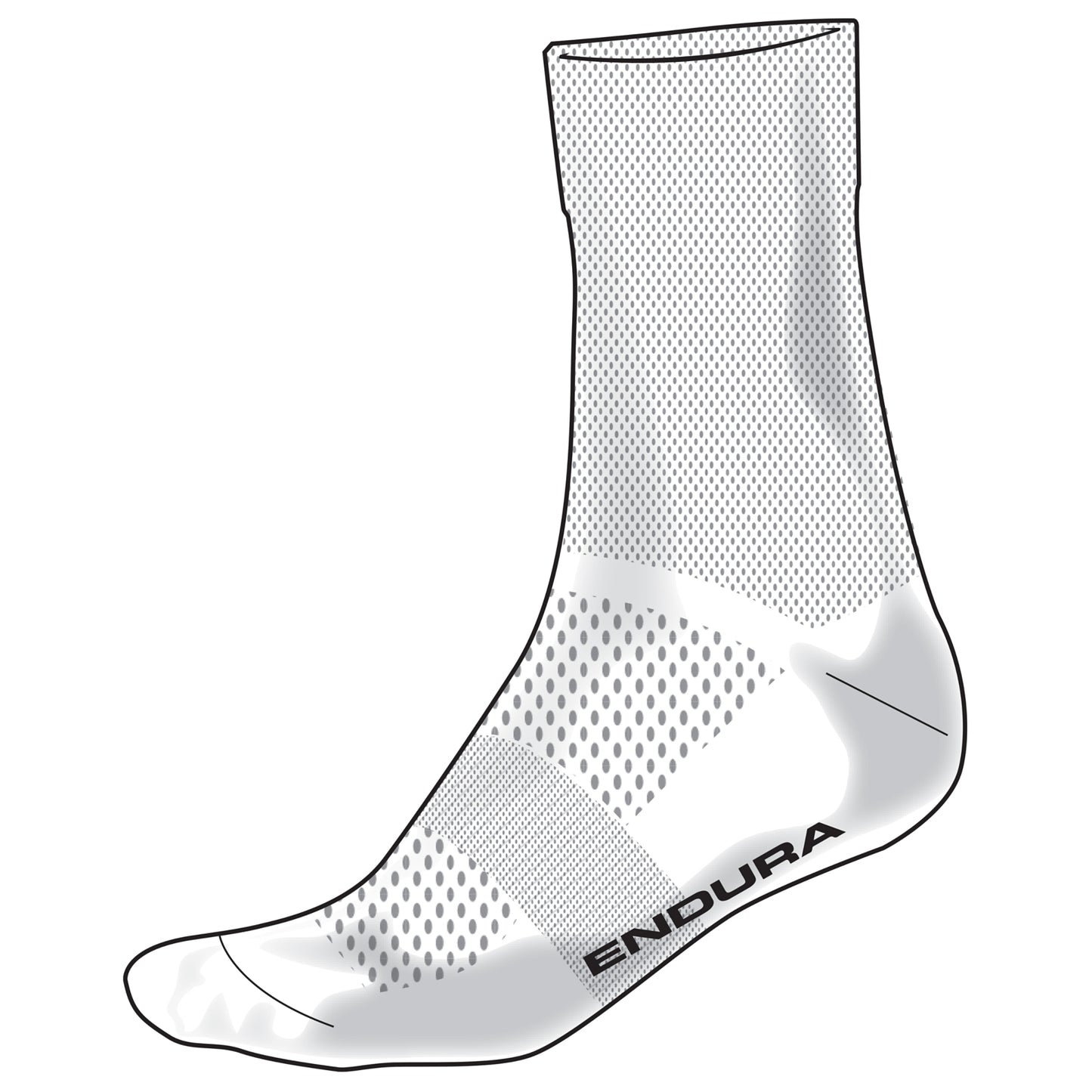 Calcetines ENDURA PRO SL POWER Blancos