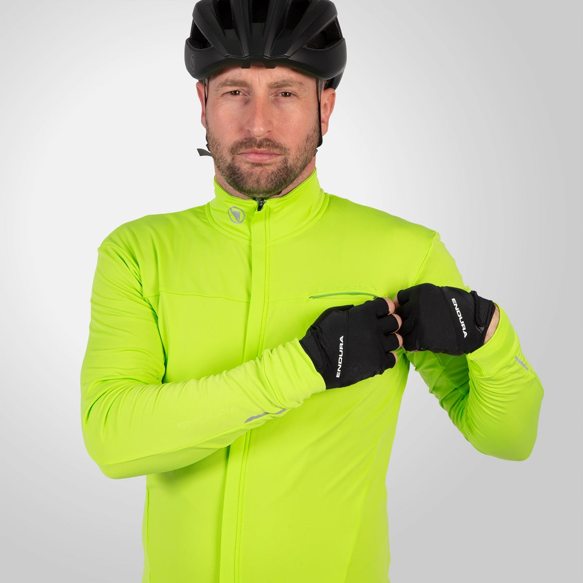 Maillot manga larga ENDURA XTRACT ROUBAIX Amarillo