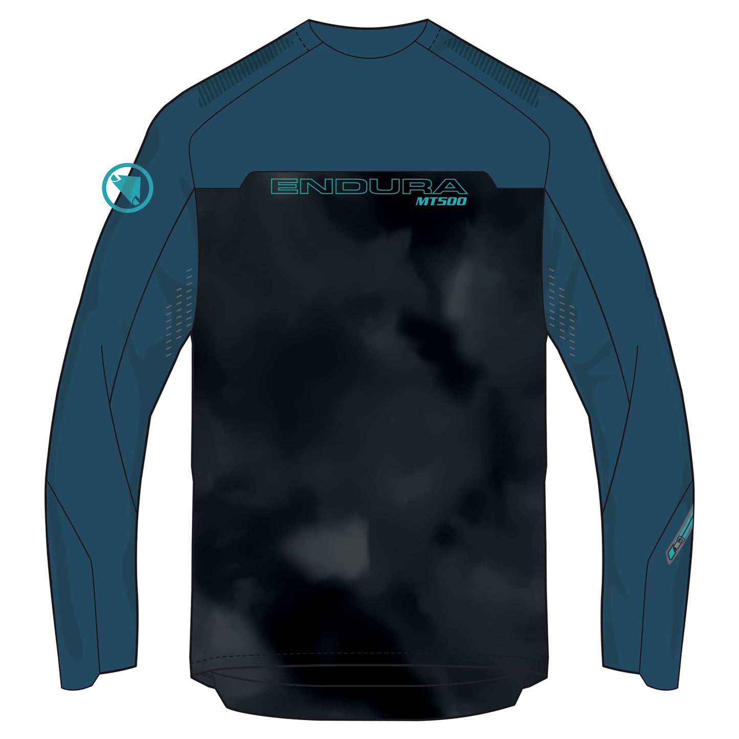 Maillot manga larga ENDURA MT500 BURNER Azul 2025