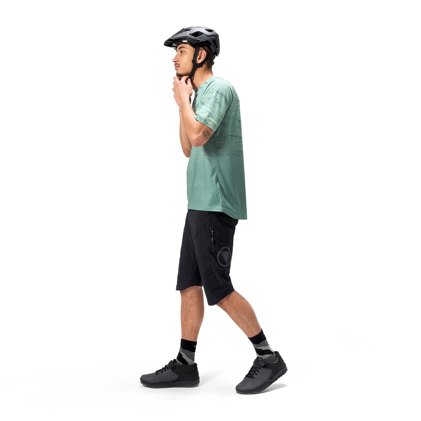 Camiseta manga corta ENDURA MARBLE LTD PRINTED Verde 2025