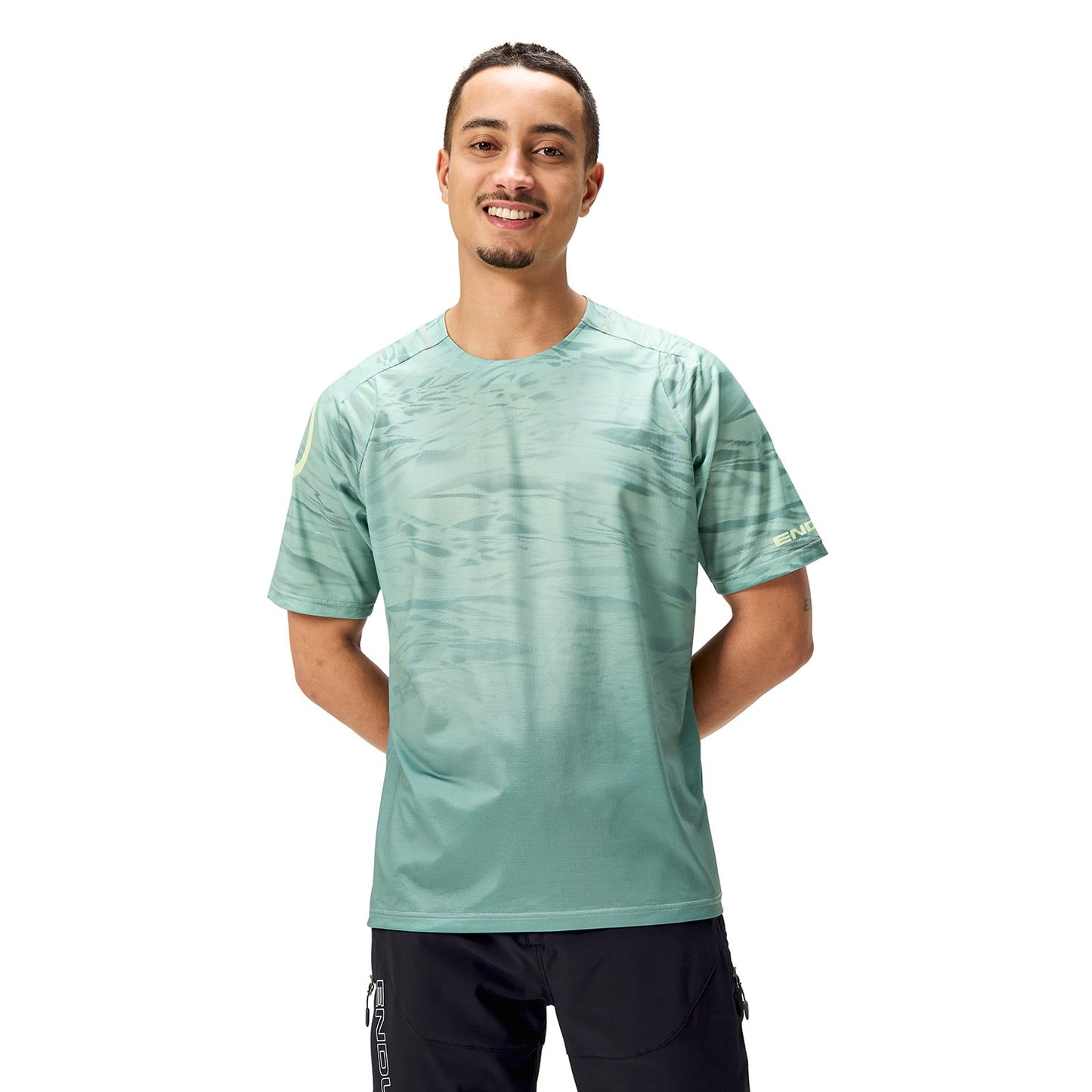 Camiseta manga corta ENDURA MARBLE LTD PRINTED Verde 2025
