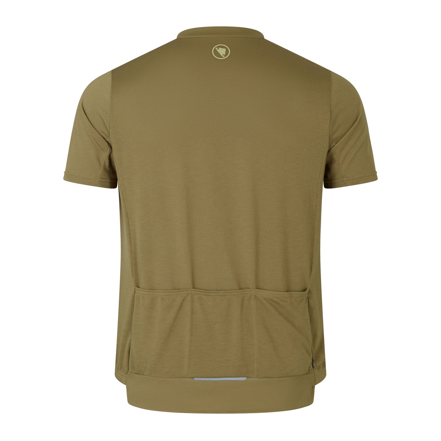 Maillot manga corta ENDURA LOOP ZIPPED Marrón 2025