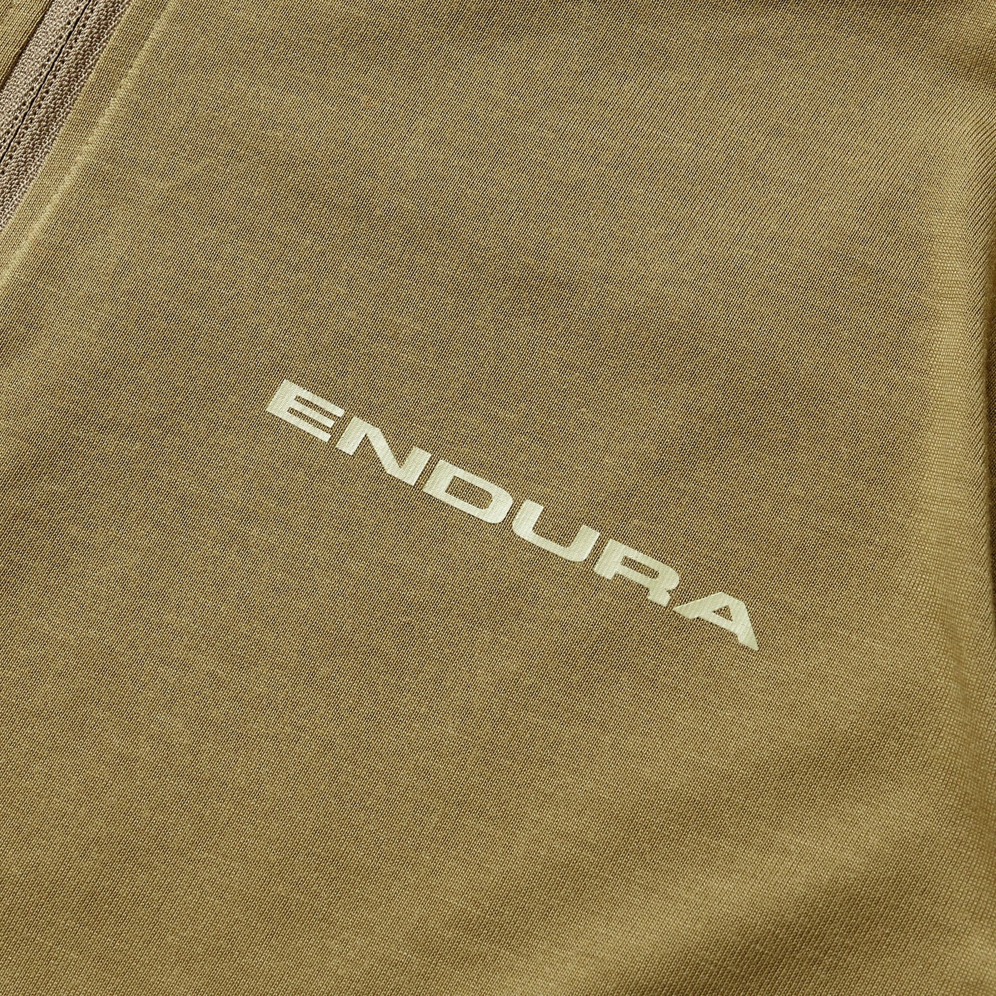 Maillot manga corta ENDURA LOOP ZIPPED Marrón 2025