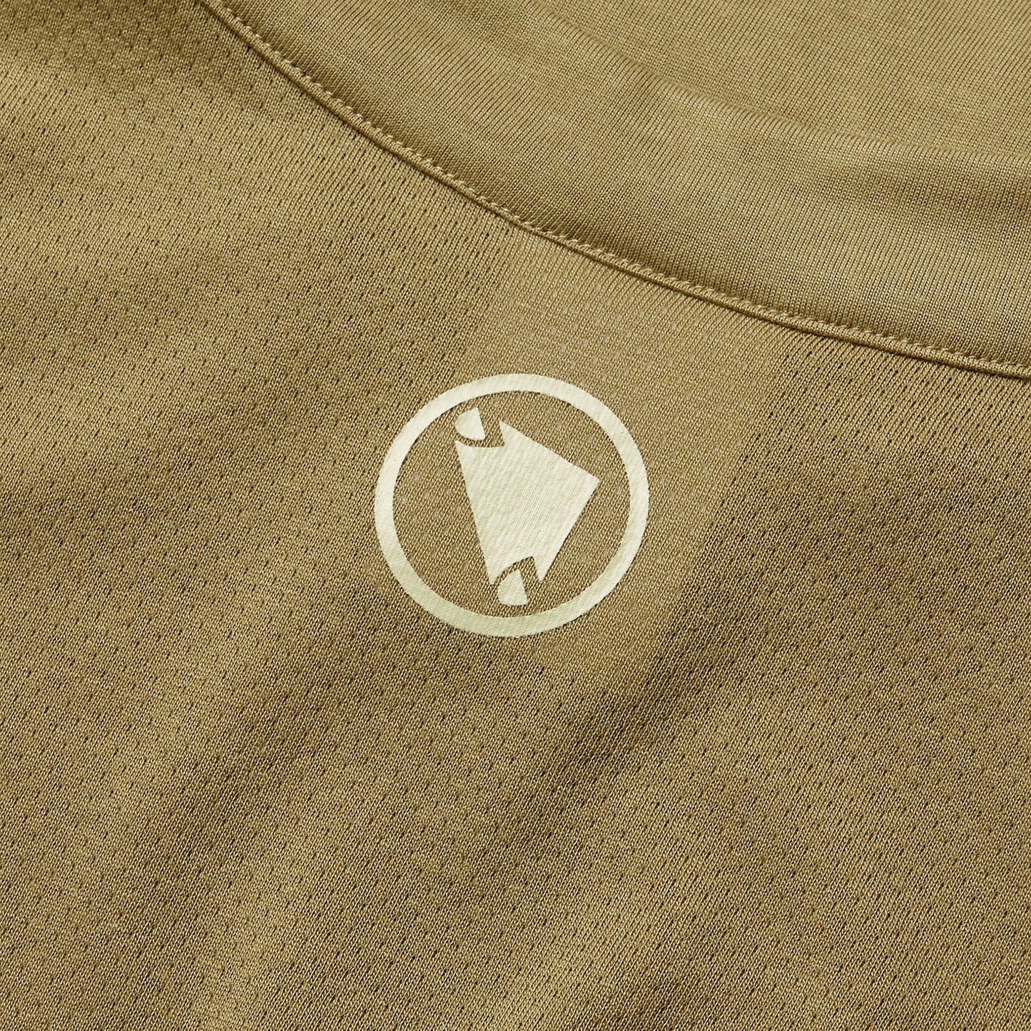 Maillot manga corta ENDURA LOOP ZIPPED Marrón 2025