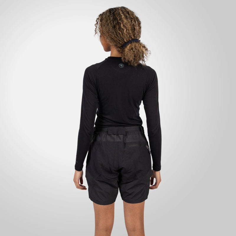 Pantalón Corto ENDURA HUMMVEE Mujer Negro 2025