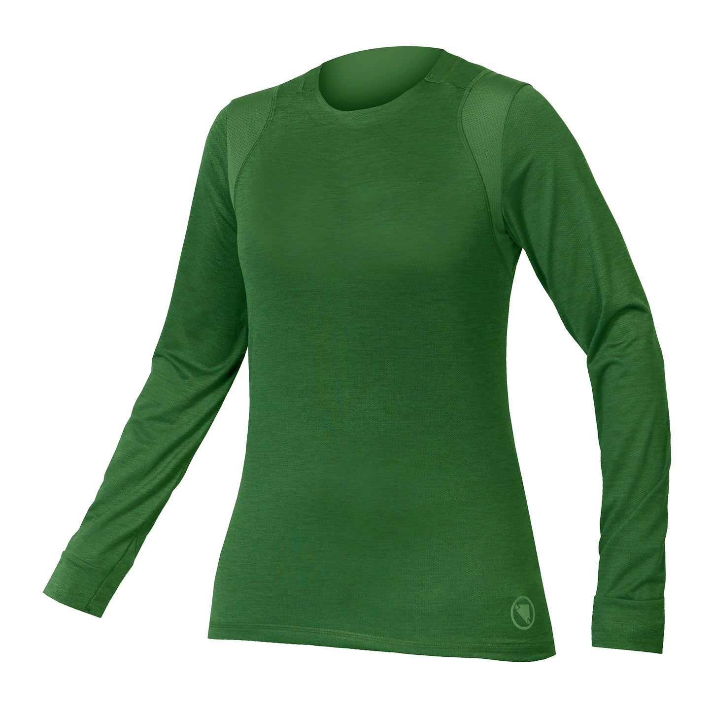 Maillot Mujer ENDURA SINGLETRACK Manga Larga Verde