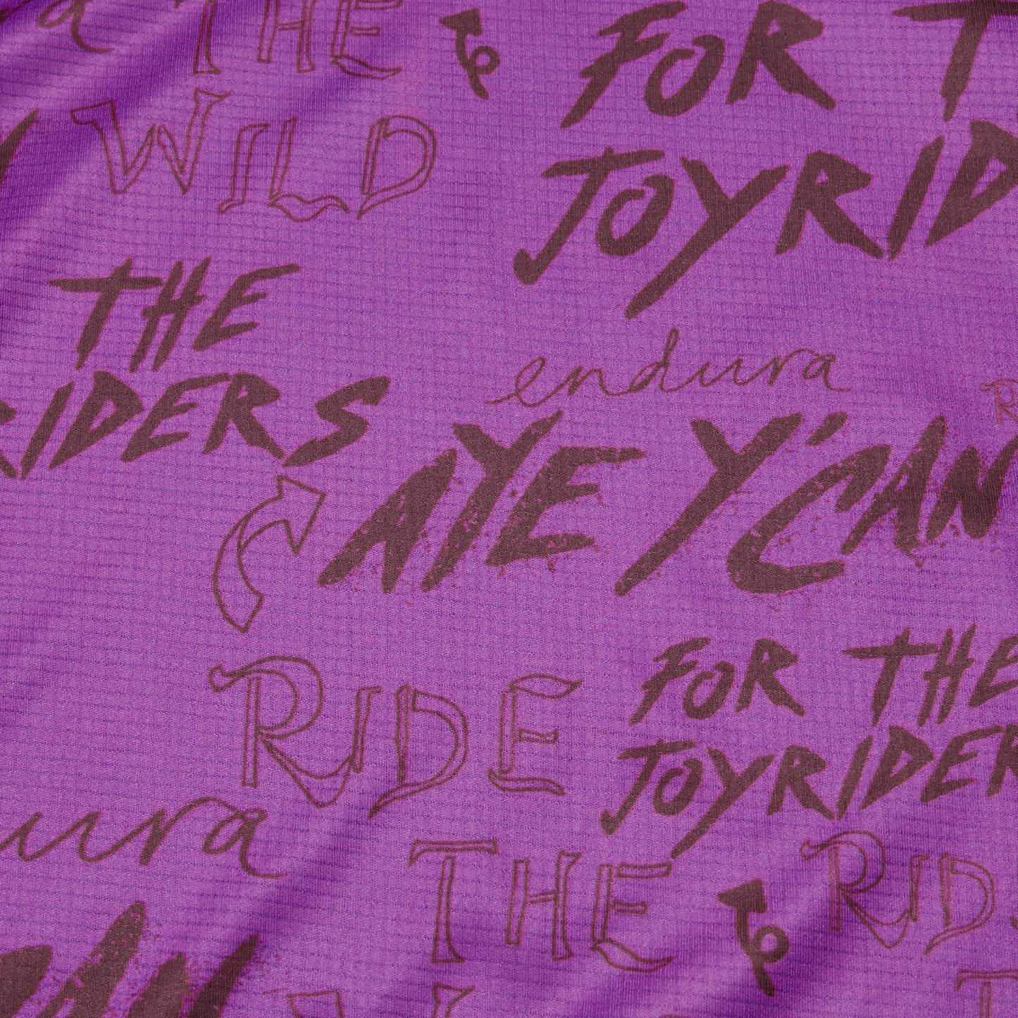 Maillot manga corta ENDURA SINGLETRACK Junior Morado