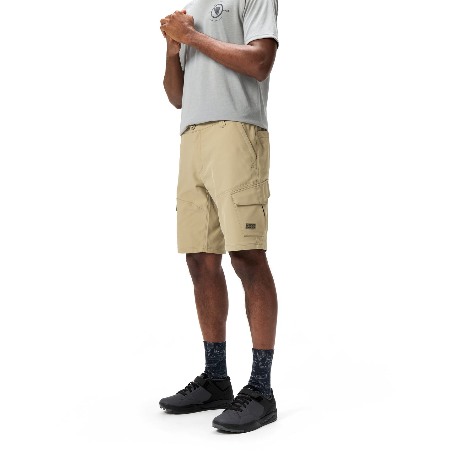 Pantalones cortos ENDURA LOOP CARGO Beige 2025