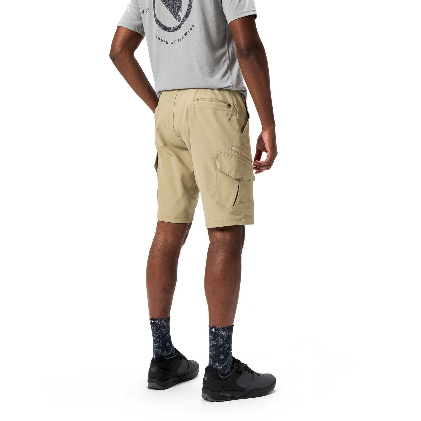 Pantalones cortos ENDURA LOOP CARGO Beige 2025