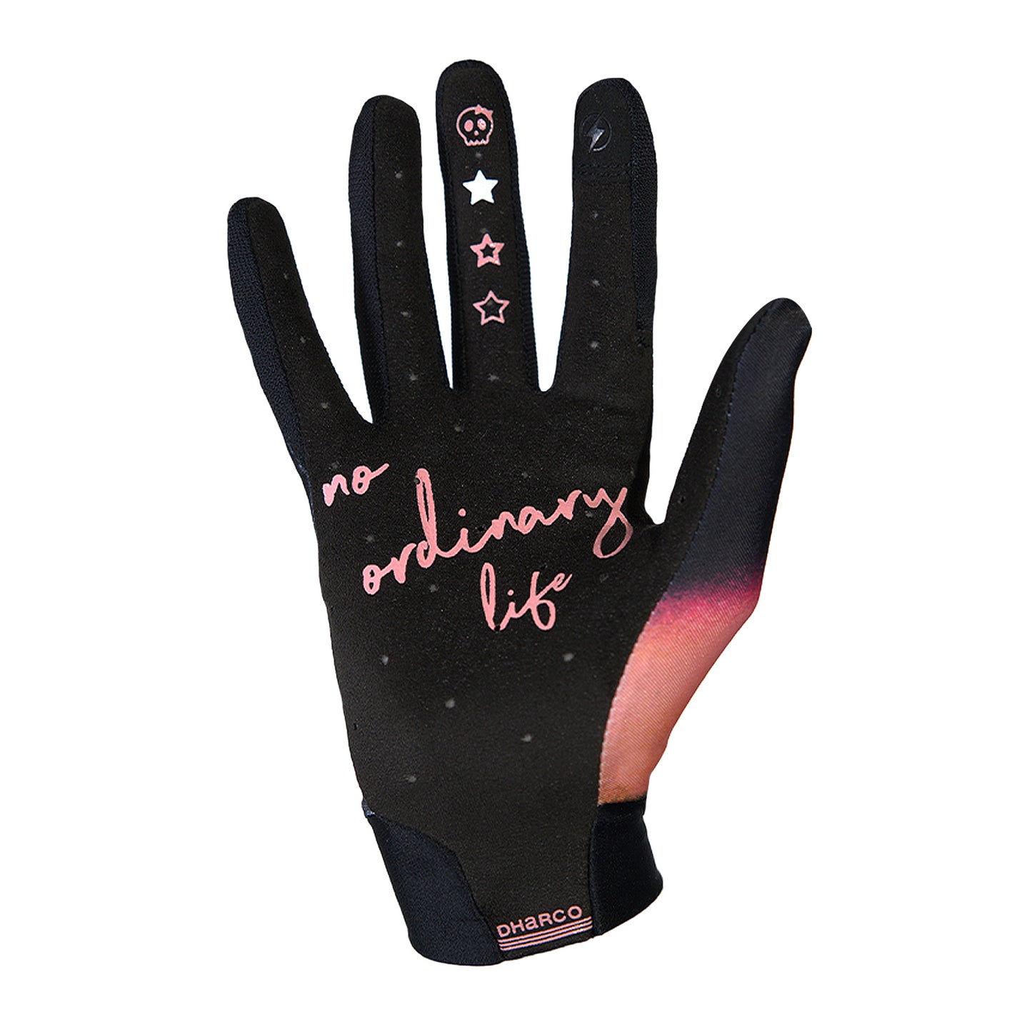 FIREBIRD Guantes MTB Mujer Negro/Corail