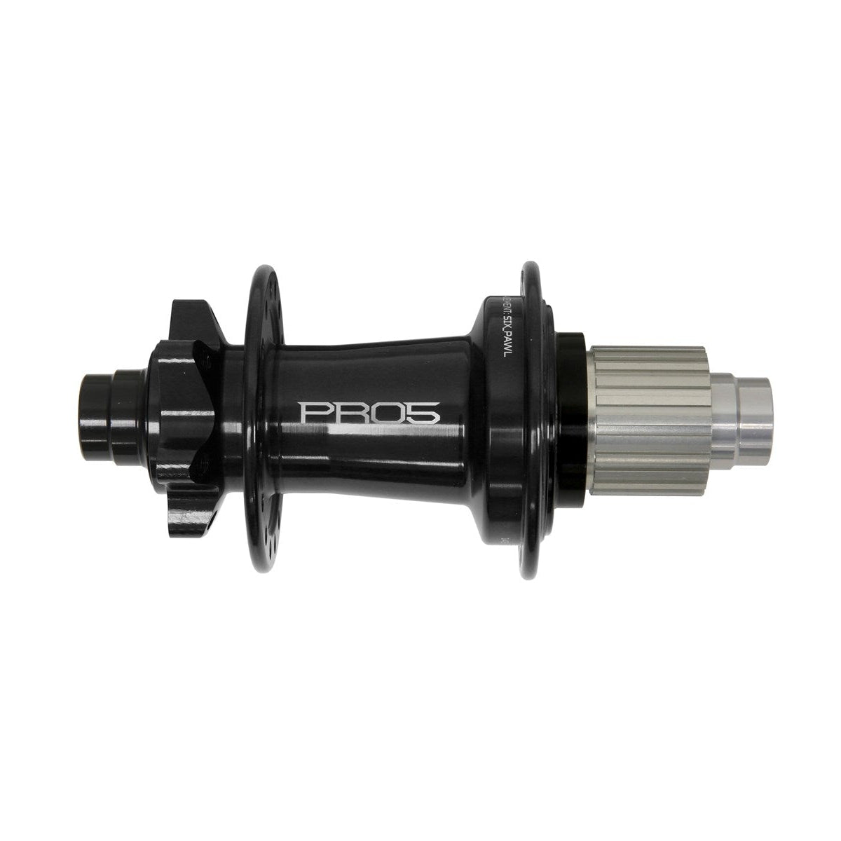 Buje trasero HOPE PRO 5 12x135/142mm Boost 6 tornillos Negro