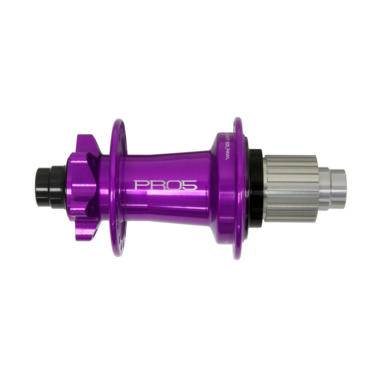 Buje trasero HOPE PRO 5 12x148mm Boost 6 tornillos Púrpura