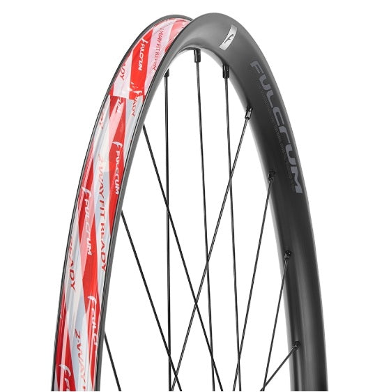 Par de ruedas FULCRUM RAPID RED AL 700c Tubless Ready (Center Lock)