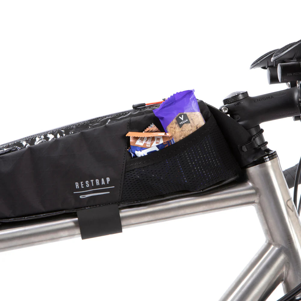 Bolsa cuadro RESTRAP RACE TOP TUBE BAG LONG 2 L Negro