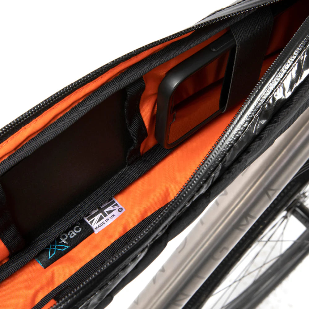 Bolsa cuadro RESTRAP RACE TOP TUBE BAG LONG 2 L Negro
