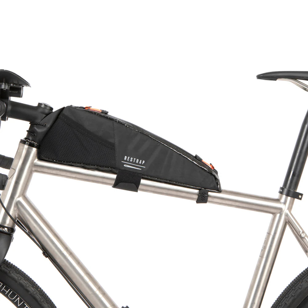 Bolsa cuadro RESTRAP RACE TOP TUBE REGULAR 1,5 L Negro