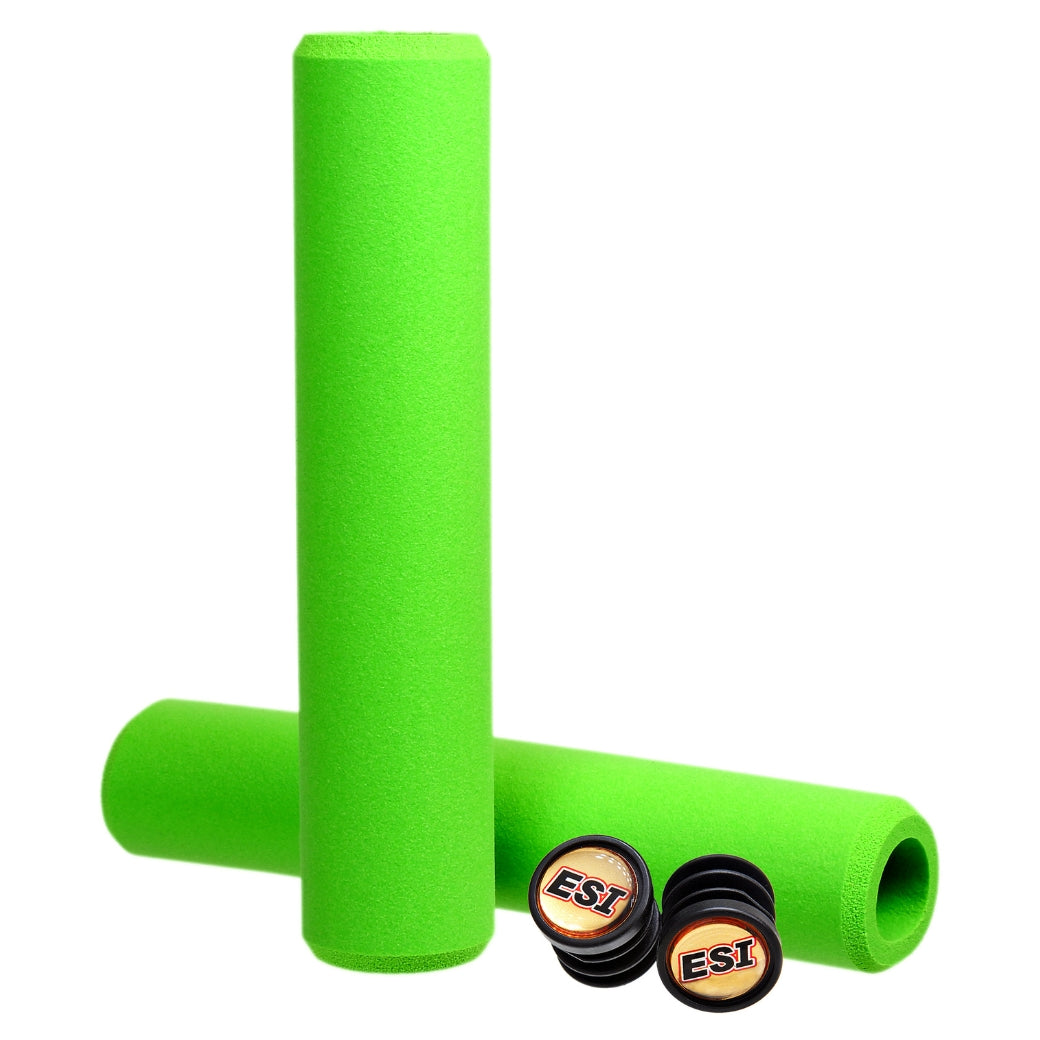 Puños ESI RACER'S EDGE 130 mm verdes