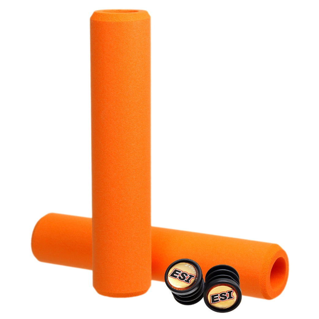 Puños ESI RACER'S EDGE 130 mm naranjas