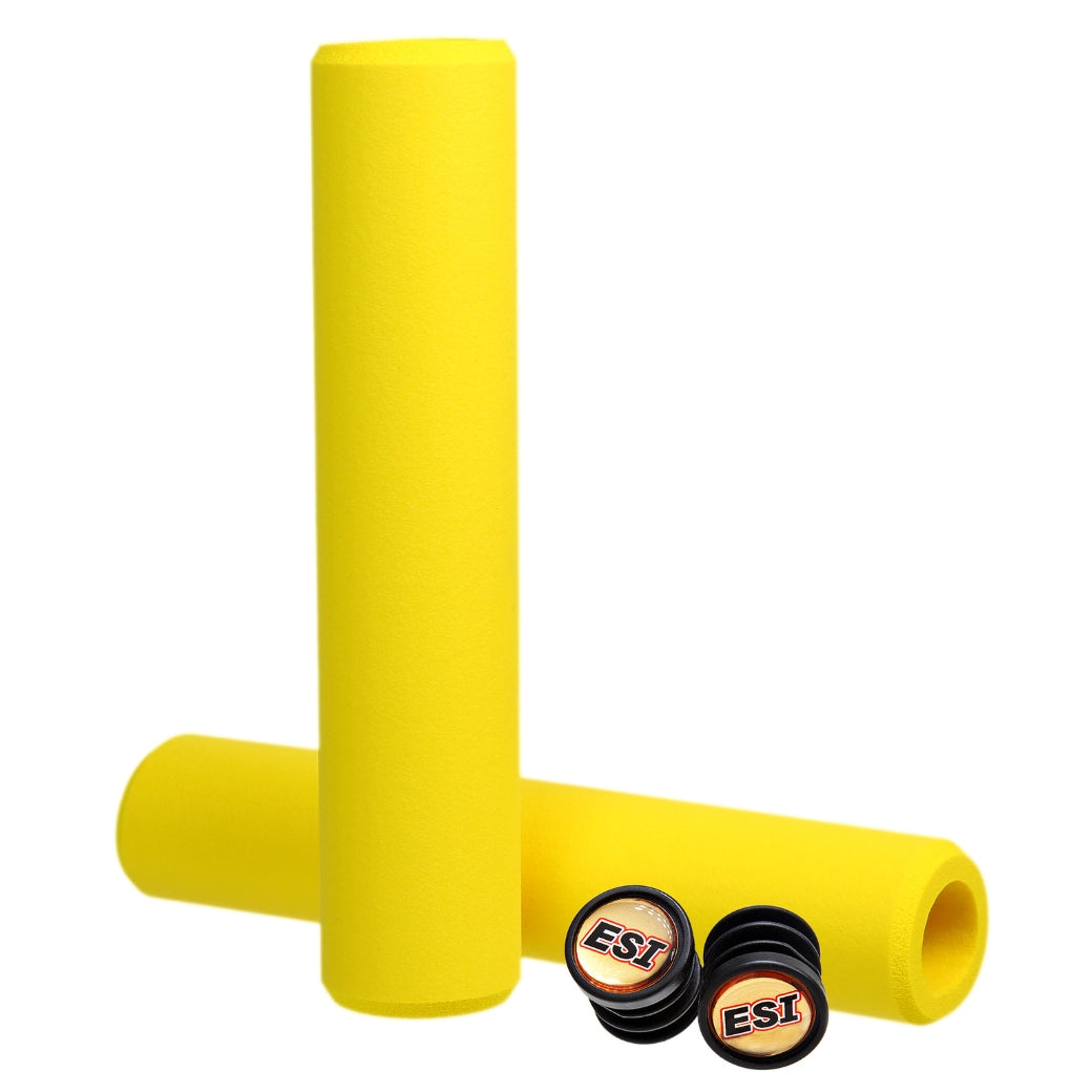 Puños ESI RACER'S EDGE 130 mm amarillos