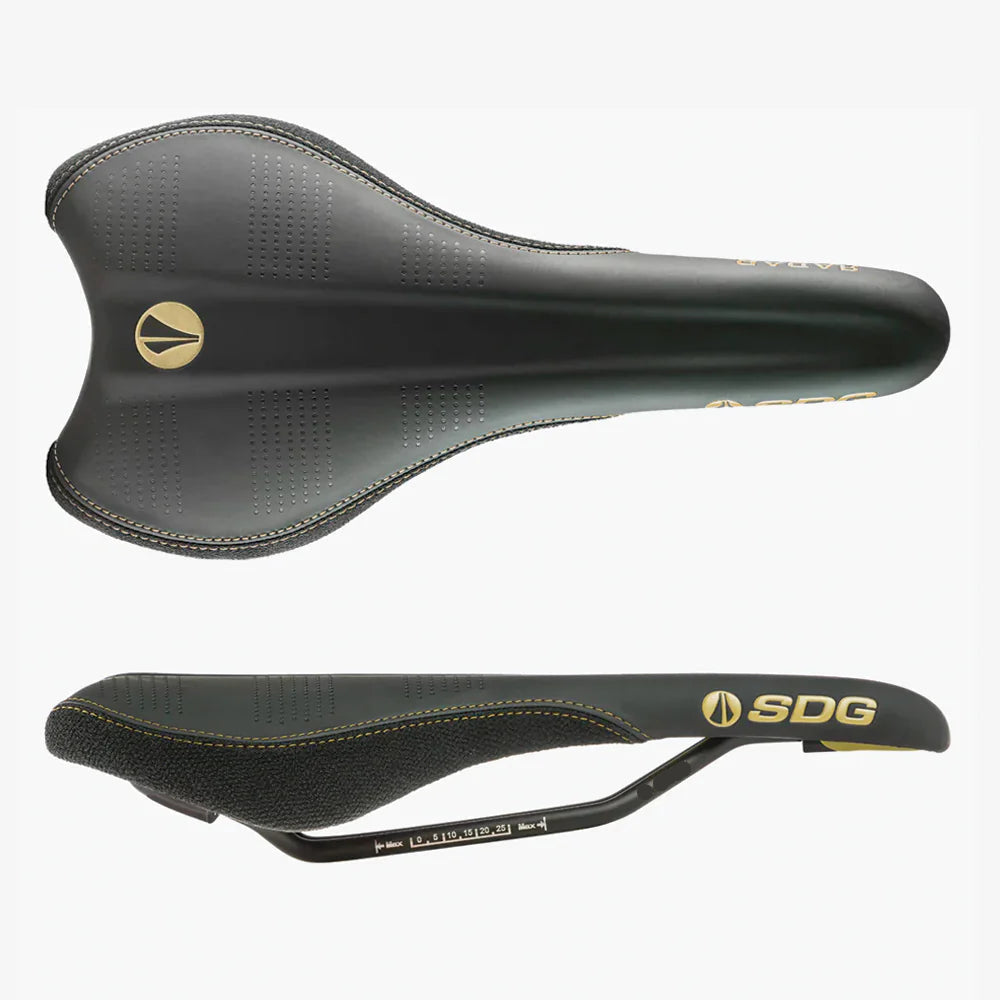 Sillín SDG RADAR MTN Rails Cr-Mo Negro/Crema