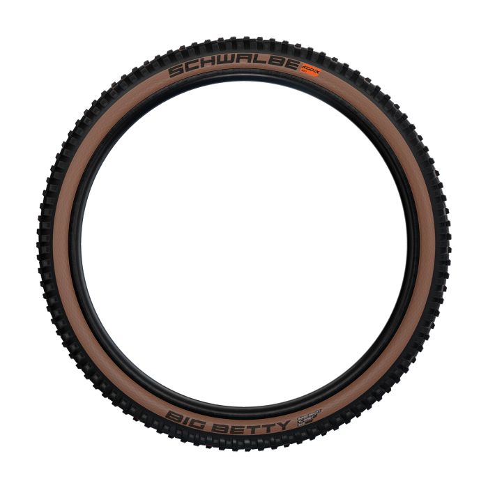 Neumático SCHWALBE BIG BETTY 29x2.40 ADDIX SOFT SUPERTRAIL Tubeless Ready Soft Marrón