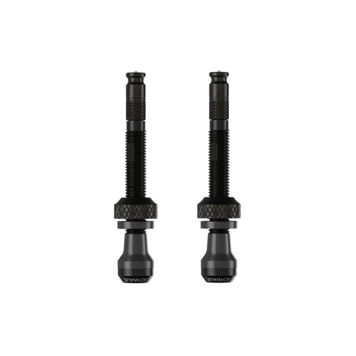 VÁLVULA SCHWALBE CLICK Válvula Tubeless 60mm Negra