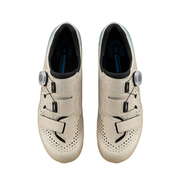 Zapatillas SHIMANO RX600 Beige/Azul Grava