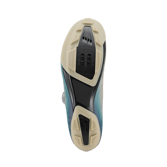 Zapatillas SHIMANO RX600 Beige/Azul Grava