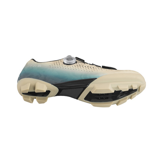 Zapatillas SHIMANO RX600 Beige/Azul Grava